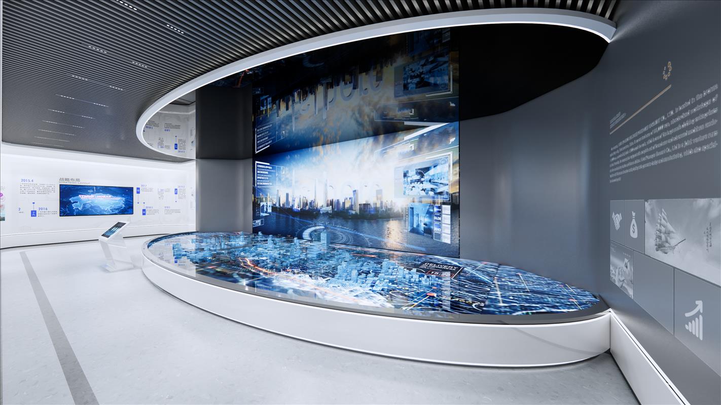 干細胞大健康產(chǎn)業(yè)展示館設(shè)計—思威圖數(shù)字企業(yè)數(shù)字化展廳的設(shè)計方案涉及哪些方面？