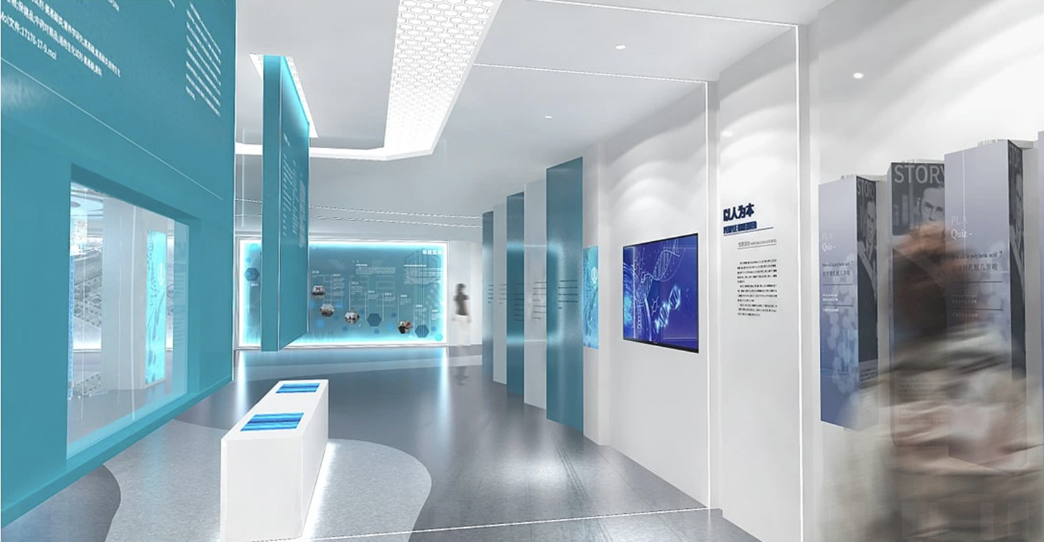 思威圖數字：充滿藝術感的干細胞科普館展廳設計