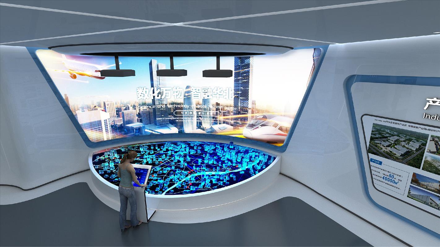 干細胞科普館設計—思威圖數字企業展廳是塑造企業形象、傳達品牌理念和價值的重要載體