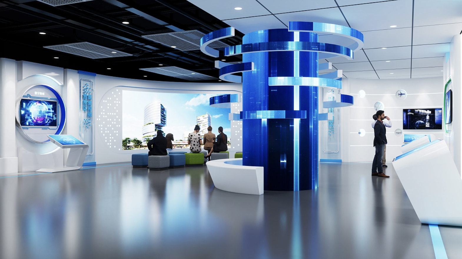 思威圖干細胞科普館設計施工指南：如何用趣味化設計提升科學傳播效率？｜再生醫學展廳｜生物科技展廳｜抗衰老展廳｜基因展廳設計