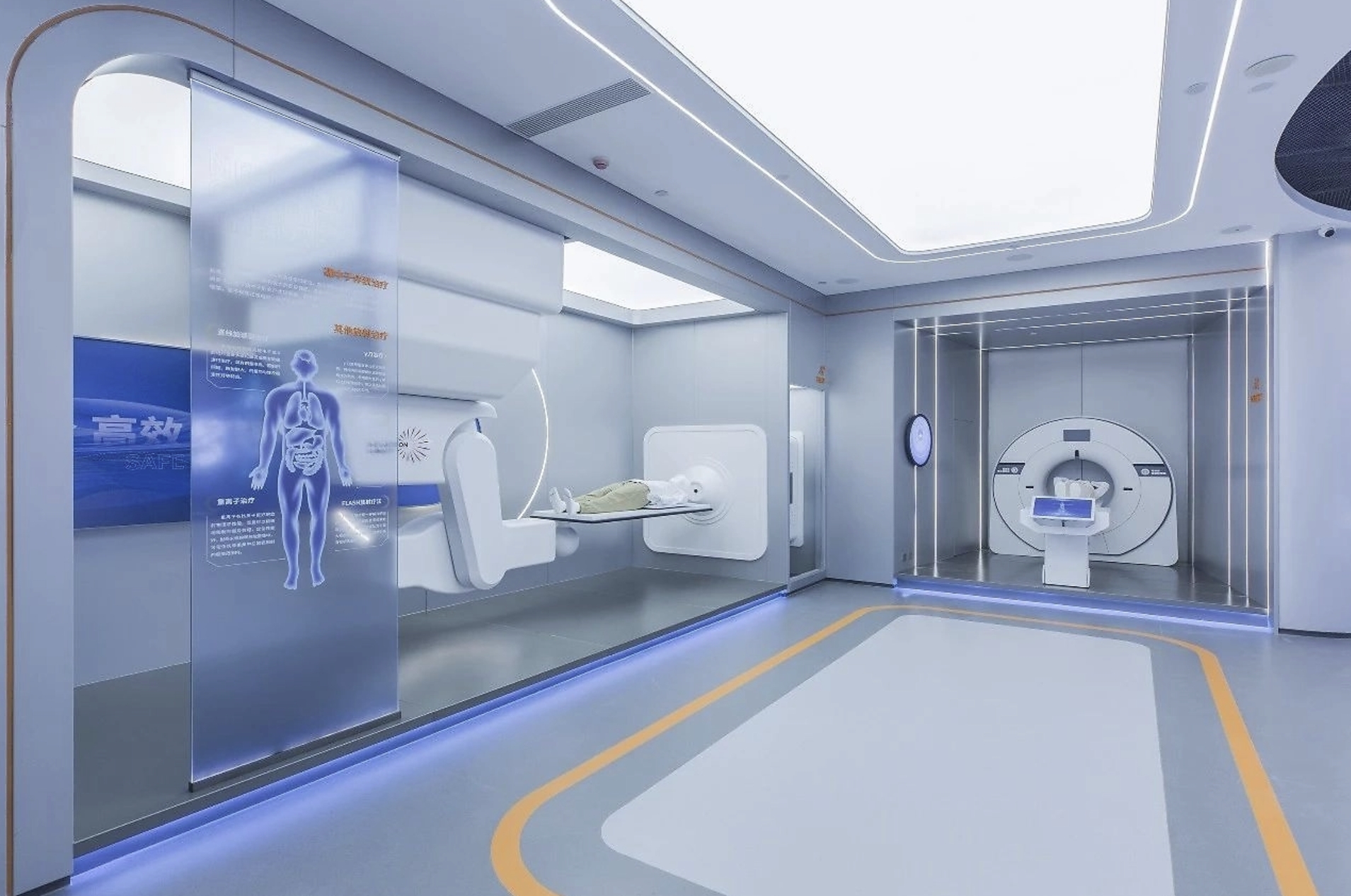 干細胞科普展館利用視覺場景反差，達到展廳視覺設計的變革｜海南干細胞展廳設計公司｜再生醫學展廳｜長壽醫學展廳｜抗衰展廳｜設計公司